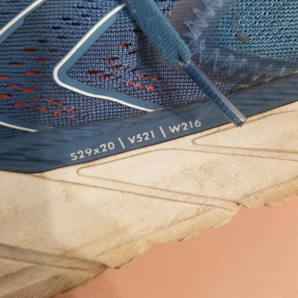 Hoka One One 8B Blue Tennis Shoe Athletic‎ Running ARAHI 5